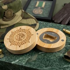 Irish Defence Forces Laser Engraved Magnetic Bottle Opener