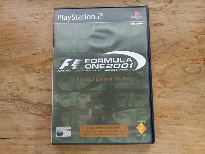 Mint PS2 Formula One 2001 Limited Edition Pack