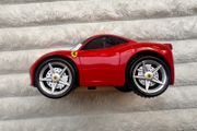 BB Junior Ferrari Car Press &amp; Go Toy Red Kids Sports car approx. 13 cm. Length never used Please see photos