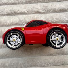BB Junior Ferrari Car Press & Go Toy Red Kids Sports car approx. 13 cm. Length never used Please see photos