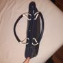 Tula handbag navy cream details Image 10