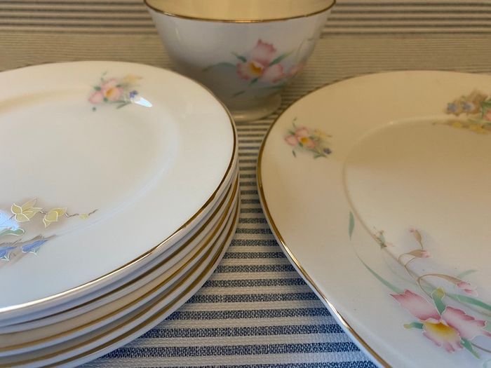 Bone china set - 1930's