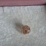 Pandora sparkling polished lines charm rose gold 14 plated perfect condition Image 6