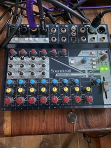 Mixer Desk Soundcraft with USB And Hi z inputs