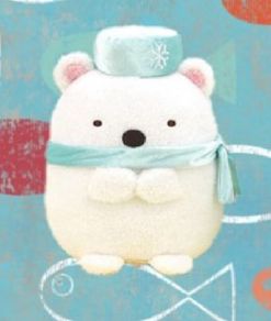 Sumikko Gurashi White Bear Winter Snow Crystal Plush