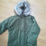 H&M warm winter parka in khaki Image 3