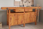Workbench with Drawers and Vices 192x62x83 cm
