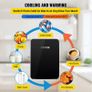 BRAND NEW 10L Mini Makeup Fridge Car Refrigerator Freezer Cooler & Warmer for Home Car Use Storing Skincare Cosmetic Food Drink Image 3