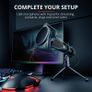 Mantis Streaming PC Gaming Microphone, USB Connected, Including Shock Mount, Pop Filter and Tripod Stand, Black Image 7