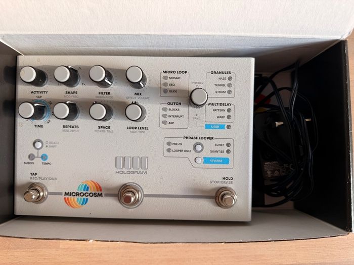 Hologram Microcosm Pedal - Mint/Boxed Condition : Skip the US Customs/VAT Hassle
