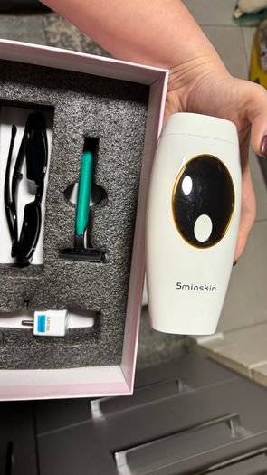 IPL Hair Removal Device Laser 5minskin Permanent Hair Remover Full Kit