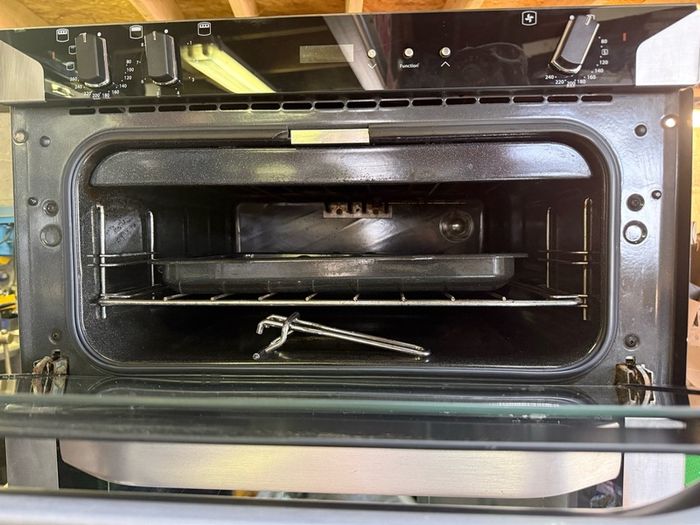 Belling double oven with grill