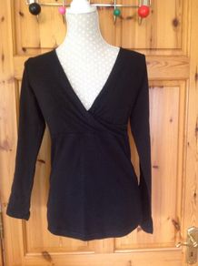 Size L Black H&M Mama Top