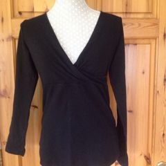 Size L Black H&M Mama Top