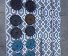 Cast iron barbell / weights set