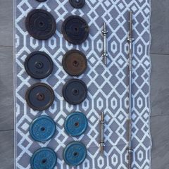 Cast iron barbell / weights set