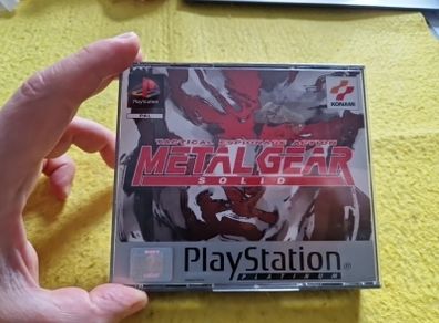 Metal Gear Solid PlayStation1 Ps1 PlayStation2 Ps2 Games Original