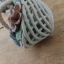 Ceramic Flower Basket Image 8