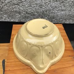 Large vintage mixing bowl with poring spout
