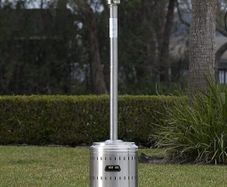 Patio Heater, Mushroom Heater, Steel