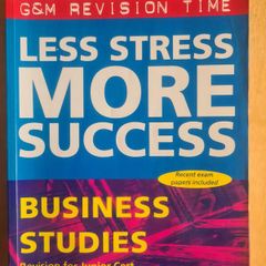 Junior Cycle Less stress more success