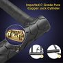 Bike Lock,20mm Heavy Duty Combination Bicycle u Lock Shackle 4ft Length Security Cable with Sturdy Mounting Bracket and Key Anti Theft Secure Locks Image 3