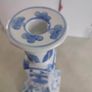 Vintage Blue and White Delft Candlestick Image 6