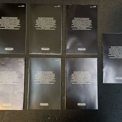 Nintendo Wii Health & Safety Booklets (price for all)