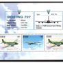 1999 Ireland Commercial Aviation Commemorative Stamp Booklet Mint Never Hinged (MNH). Hibernian HB77. Scanned images of panes included but item is compete booklet Image 2