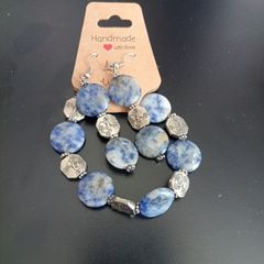 Handmade Earrings + Bracelet