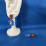Earrings - Lampwork Beads and Antiqued Brass Image 7