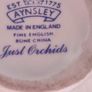 Aynsley Just Orchids Bud Vase Blue & White Orchids Image 5
