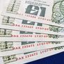Set of 5 In Sequence Ireland 1 Pound 1989  (HAK) Banknote's Image 2
