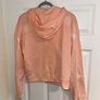 Adidas Women's Salmon Full Zip Hoodie - Size small Image 2