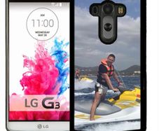 Lg G3 - Personalised Soft Rubber Case - Black Or White