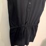 PENNEYS Primark Black Button Down Playsuit Size 6! Image 3