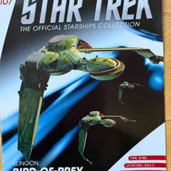 Star Trek The Official Starships Collection magazine issue 107 Klingon Bird of Prey