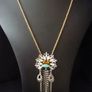 Boho Bohemian Vintage Style Statement Necklace Image 4