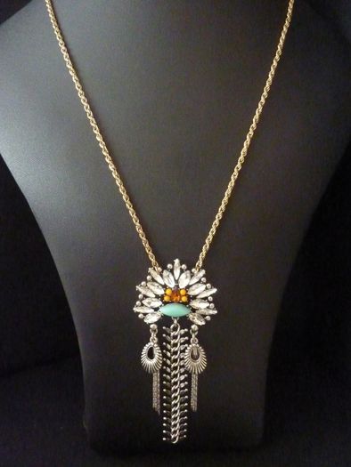 Boho Bohemian Vintage Style Statement Necklace