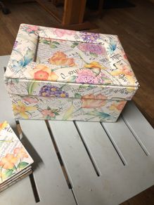 Flowery Memory box