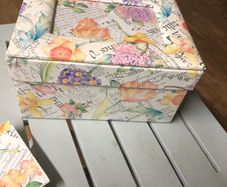 Flowery Memory box