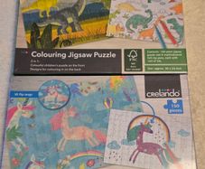 Colouring jigsaws