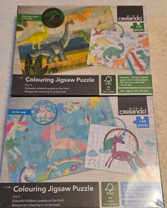 Colouring jigsaws