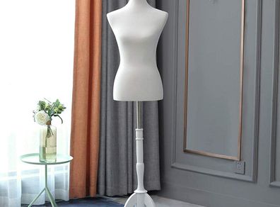 New Womens Tailors Bust Dummy (White) - FREE Delivery