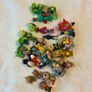 mixed collection of small plastic and rubber toy figurines Image 3