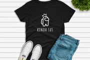 Among Us Shirt, Kinda Sus Shirt, Imposter Shirt, Gamer Shirt, Gaming Shirt, Among Us Tee, Video Game Lover Shirt, Christmas Gift Shirt