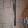 Hairpin Table / Desk Legs x4 Black Metal, New unused. Image 2