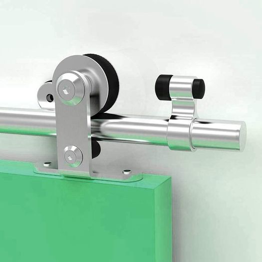 183 cm / 6 ft Sliding Door Fitting Sliding Door System Sliding Rail Wooden Sliding Door Stainless Steel Kit