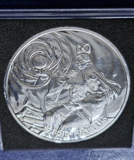2020 Korea Komsco 1 Clay Twelve Guardians Zi:Sin Rattus 1oz Silver coin