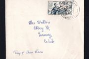 1941 Ireland 25th Anniversary of the Easter Rising (pictorial issue) Commemorative Stamp First Day Cover on plain cover with Mainistir Fhear Muighe (Fermoy, Cork) Cancel
